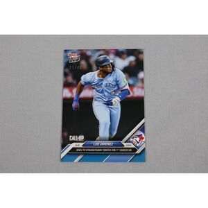 Leo Jimenez Blue Jays Rookie 1st Career MLB HR 2024 Topps Now #547 Blue 25/49